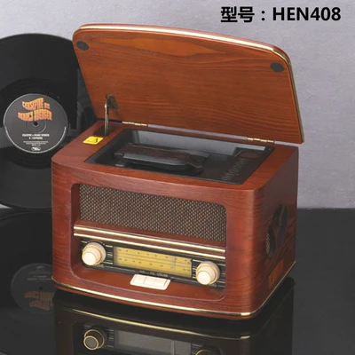 Hengxin Настольный античный CD-плеер Ретро Радио полупроводниковый Настольный пожилых радио USB CD-машина украшение высокого класса подарки