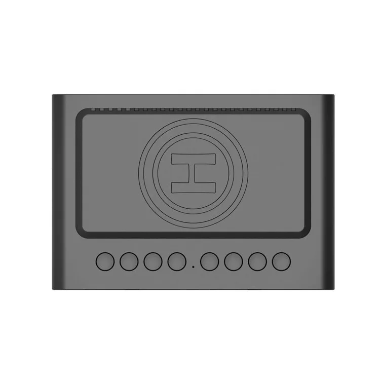 BT508 зеркальный светодиодный Будильник Bluetooth динамик Беспроводное зарядное