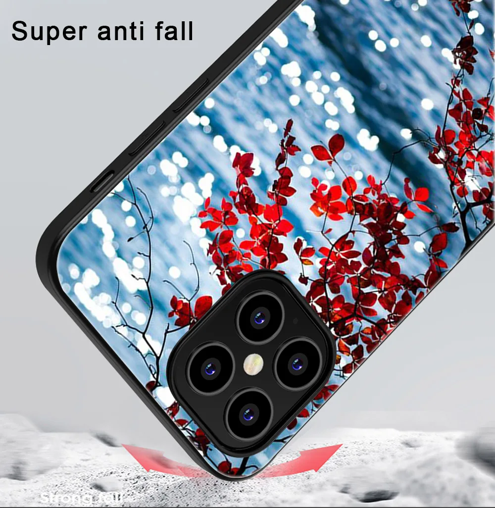 

Summer Sea Phone Case For iPhone 11 12 Pro Max mini XR X XS Max 7 8 6S Plus SE 2020 Phone Cases Soft TPU Black Cover Coque Funda