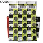 Кнопочные батареи LM2016 BR2016 DL2016 10 шт.карта 3 в CR 2016, литиевая батарея для часов, электронных игрушек, калькуляторов