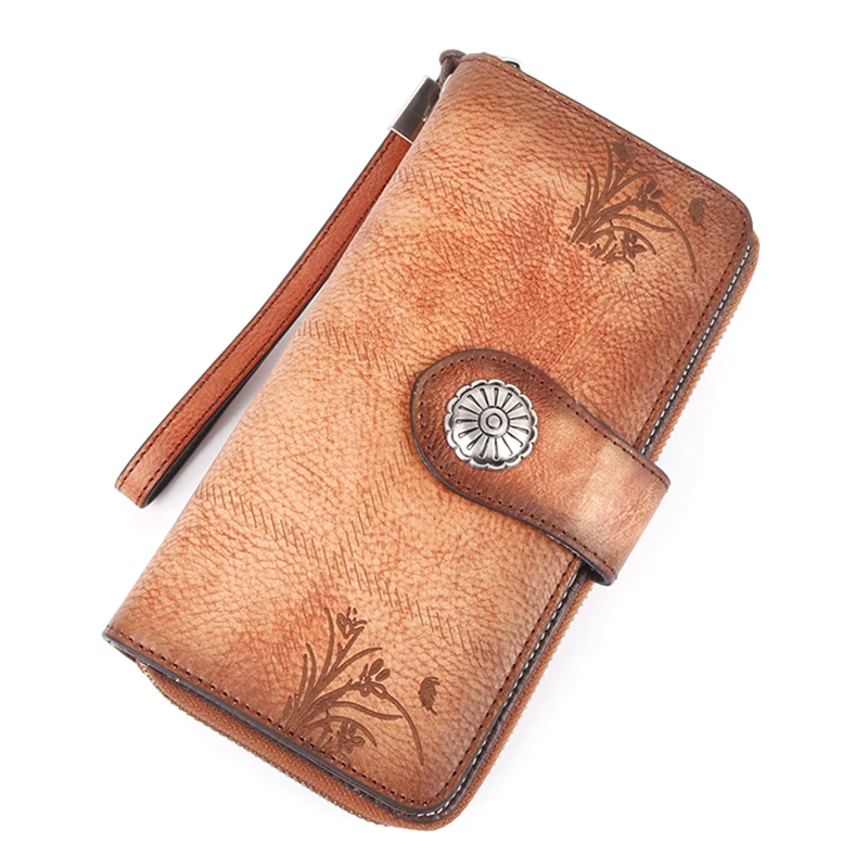 Высококачественный Женский кошелек клатч на запястье сумка для удостоверения