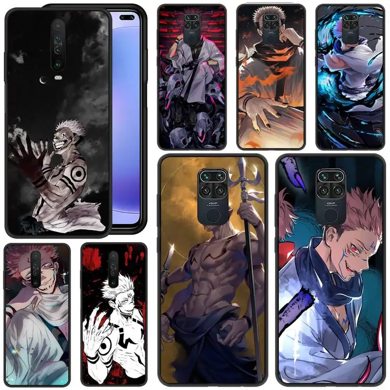 

Yinuoda Sukuna Jujutsu Kaisen Phone Case For Redmi 5 6 Plus K 7 8 9 20 30 X A Pro Note 4 5 6 7 8 9 S X A Phone Cover Coque