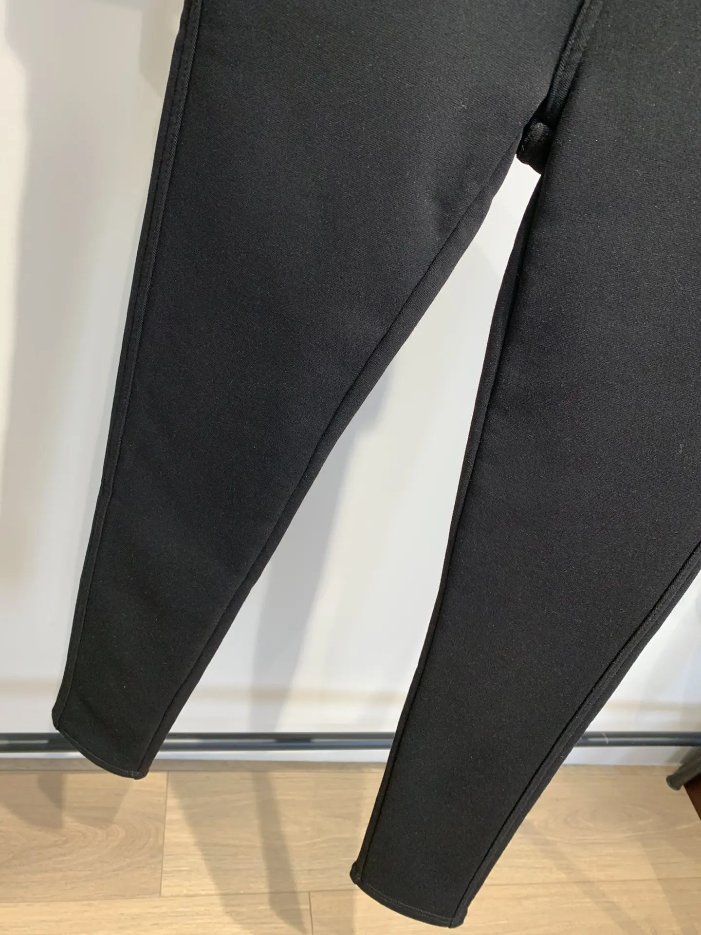 

2020 women's fashion slim plus fleece lining pants 1022