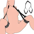 Портупея для бондажа Bdsm, регулируемые наручники, манжеты на запястье и щиколотку, кляп для рта секс-игрушки для взрослых