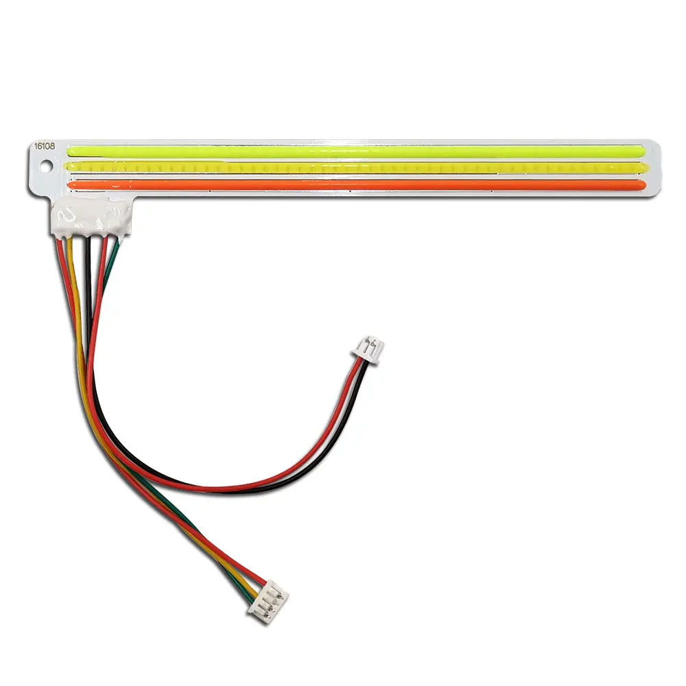 

Dropshipping RGW 3-color L Light Strip 12V 5W LEDs Green Red White LED Lamp Car Bulb Lighting Signal Lights