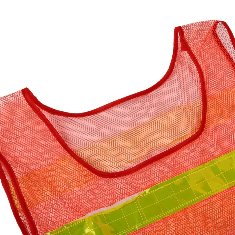 Светоотражающий жилет размера плюс Mesh светоотражающая рабочая одежда