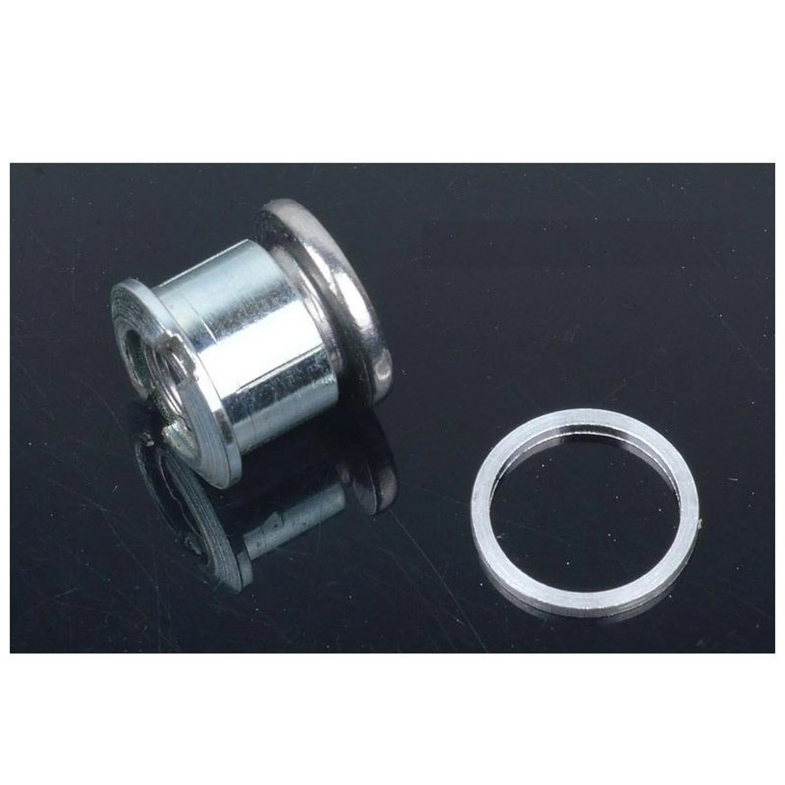 

10 x винтов для болтов звездочки 1 мм серебряная алюминиевая прокладка для велосипеда