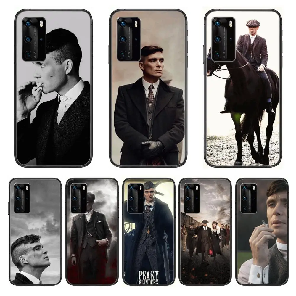 

Bloody Gang Razor Party Phone Case For Huawei P 40 30 20 10 9 8 Lite E Pro Plus Black Etui Coque Painting Hoesjes comic fashion