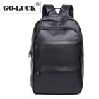 Мужской рюкзак из натуральной воловьей кожи для ноутбука 15,6 дюйма