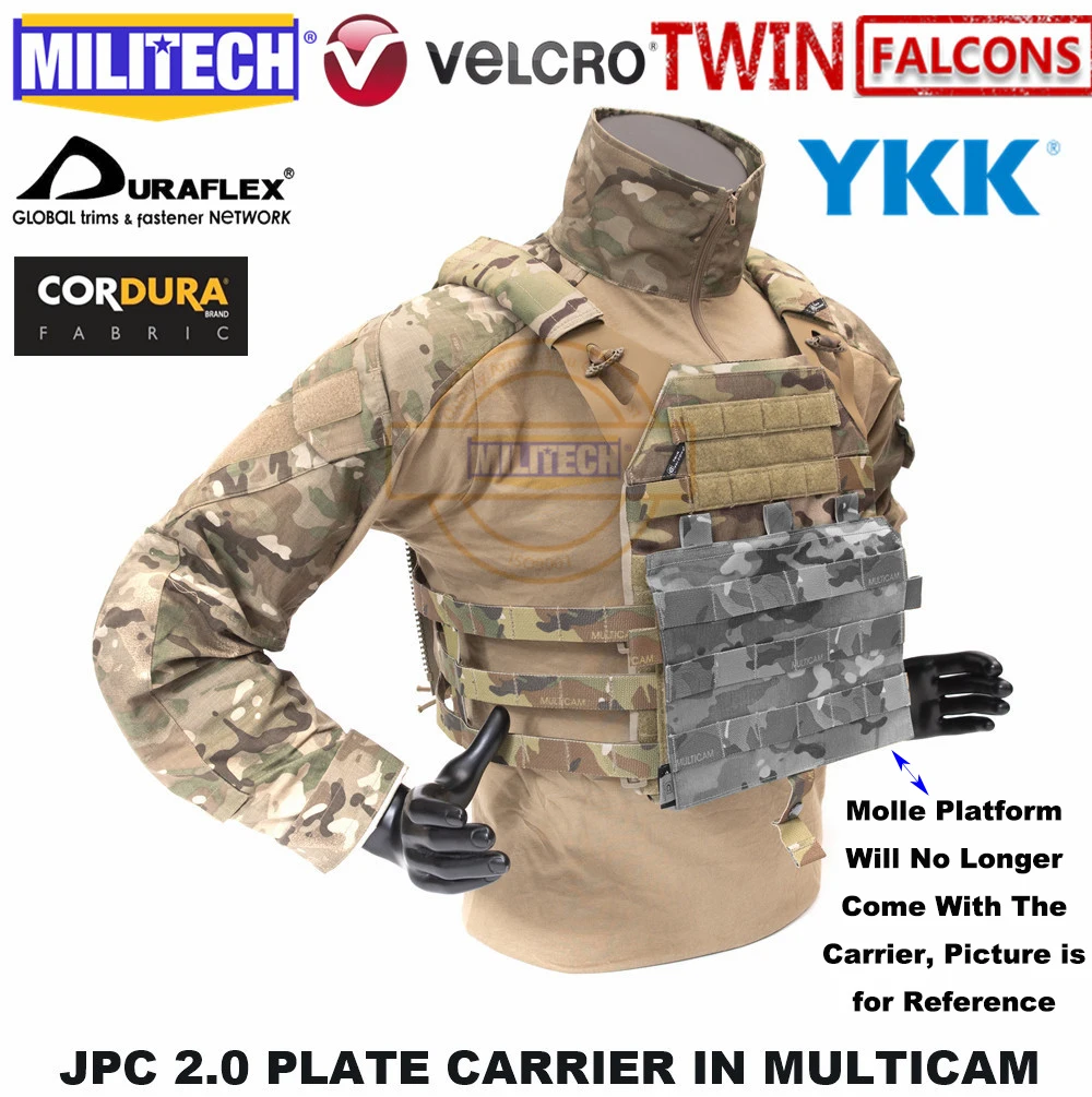 MILITECH TW twinfalcon JPC 2 0 прыгающая площадка военного назначения 500D Cordura Molle военный
