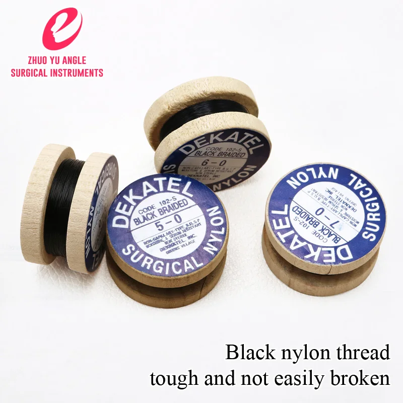 Двойной шов для век полимерная нейлоновая линия нанометр бесшовные шовные линии