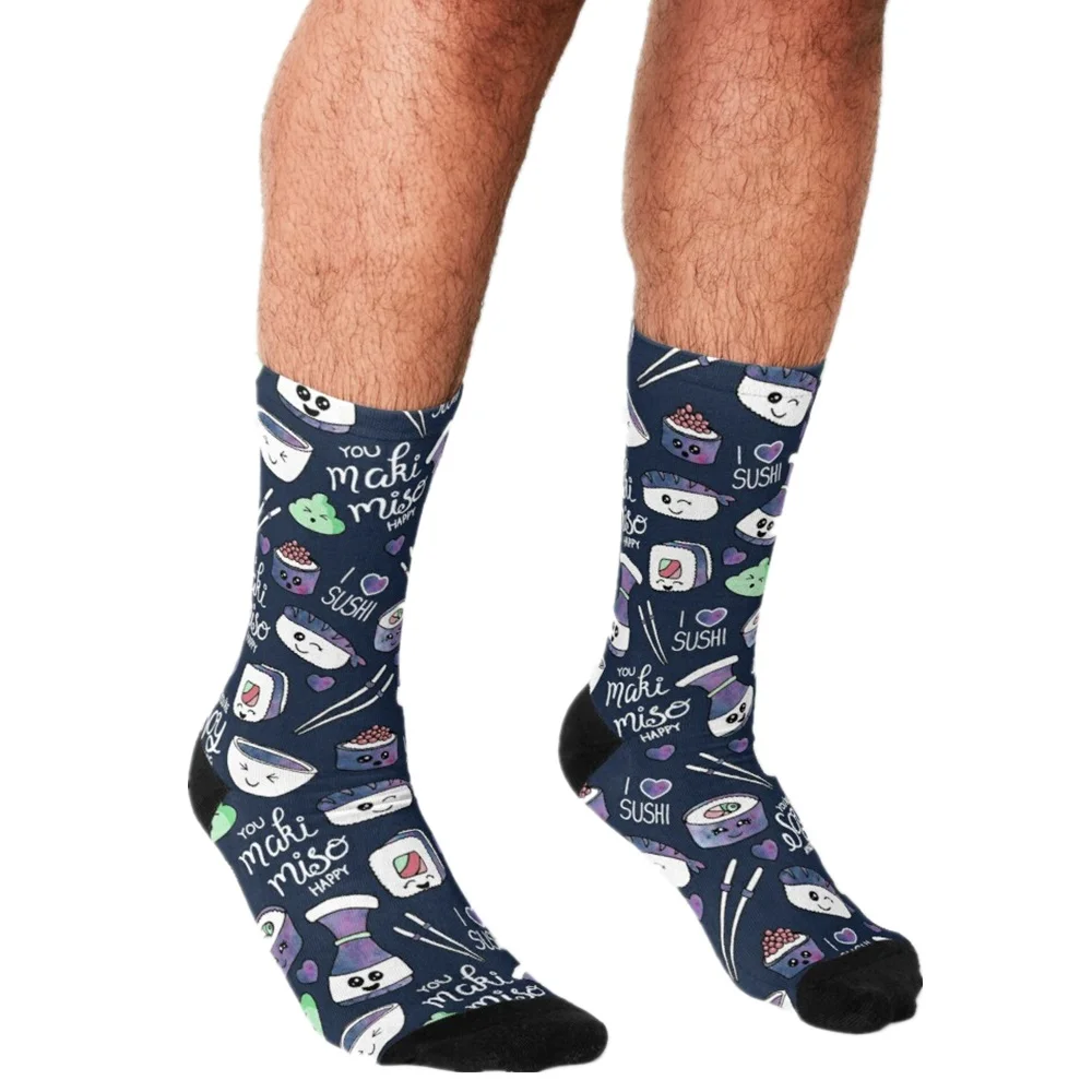 2021 забавные мужские носки очаровательные тики с рисунком комнаты хип-хоп