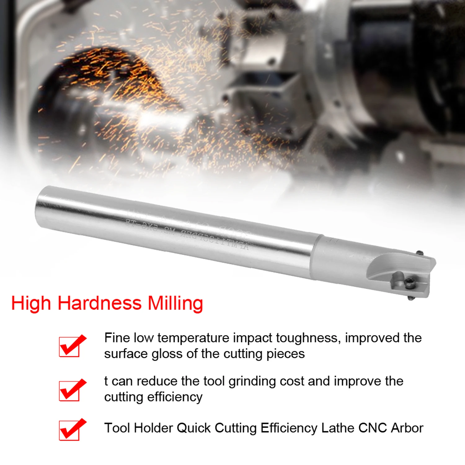 Держатель фрезерного инструмента высокой твердости высокоэффективный токарный