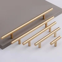gold kitchen door t bar straight handle knobs cabinet pull diameter 10mm stainless steel handles furniture handle