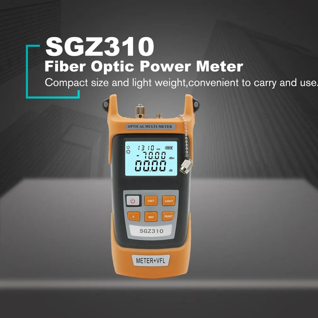 5 км Визуальный дефектоскоп Волоконно оптический кабель тестер красный лазер