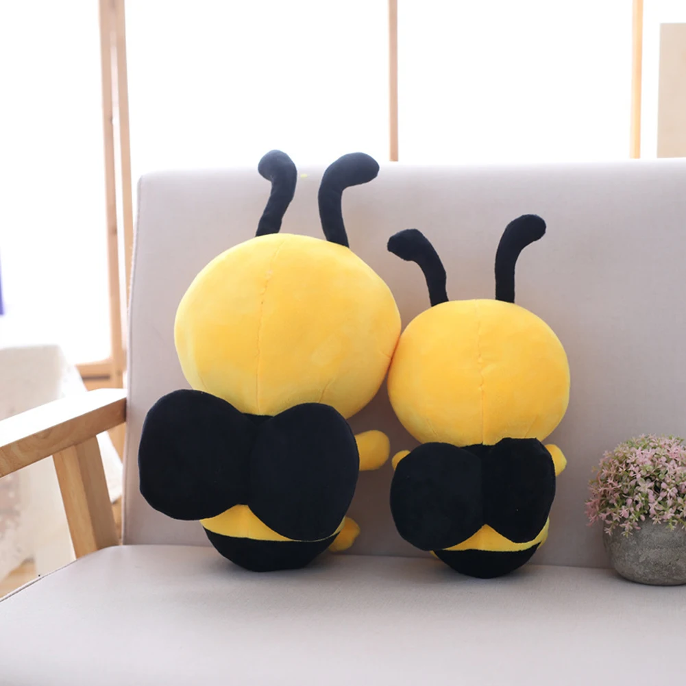

Cartoon Bee Animal Plush Stuffed Doll Kids Toy Home Sofa Couch Car Decoration Kids Educational Toys for Children Gifts