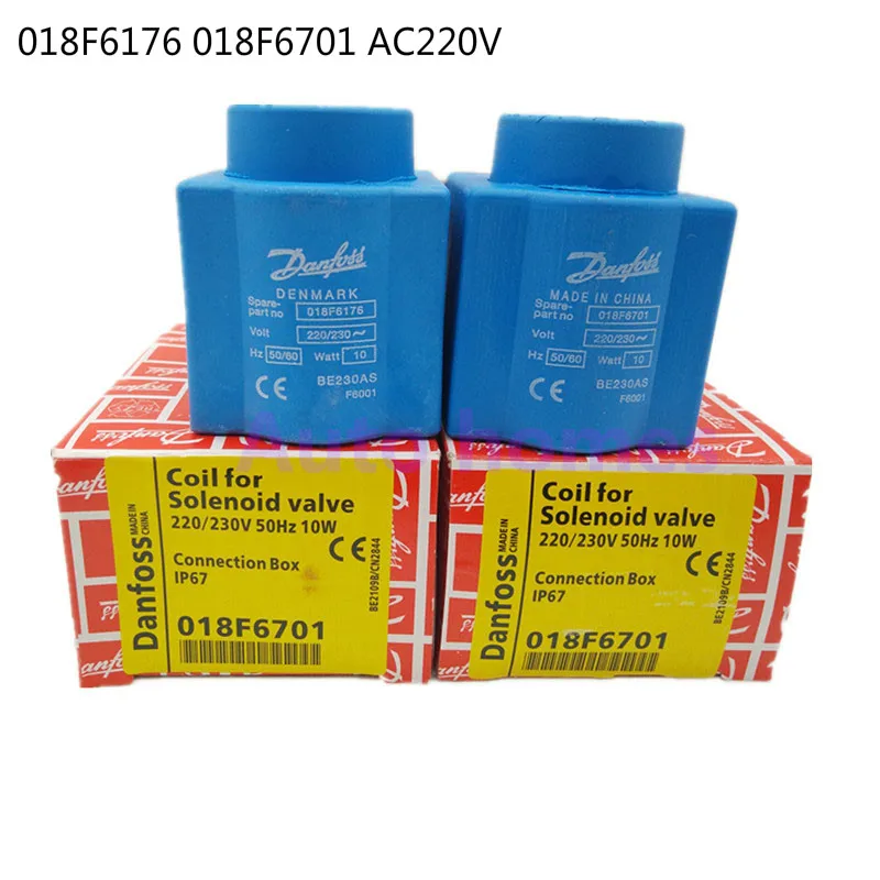Катушка соленоидного клапана 018F6176 018F6701 Danfoss катушка клапана|Пневматические