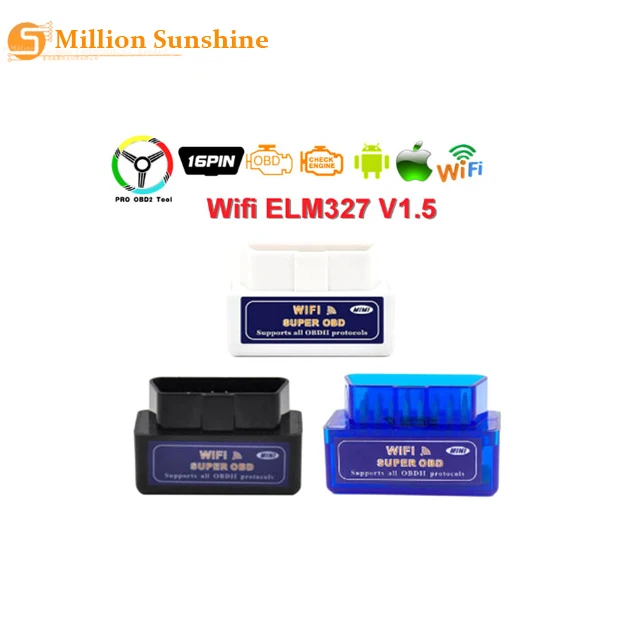 ELM327 OBD2 Bluetooth V1.5 V2.1 автомобильный диагностический инструмент ELM 327 OBD 2 сканер