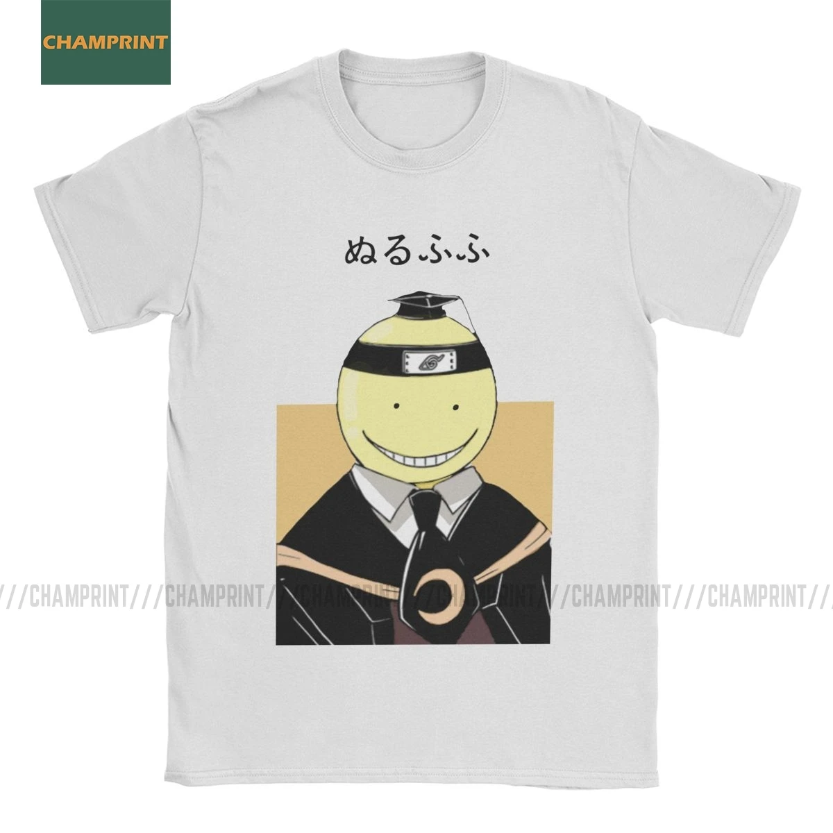 Футболка Koro Sensei с изображением класса убийц для мужчин хлопковая тенниска