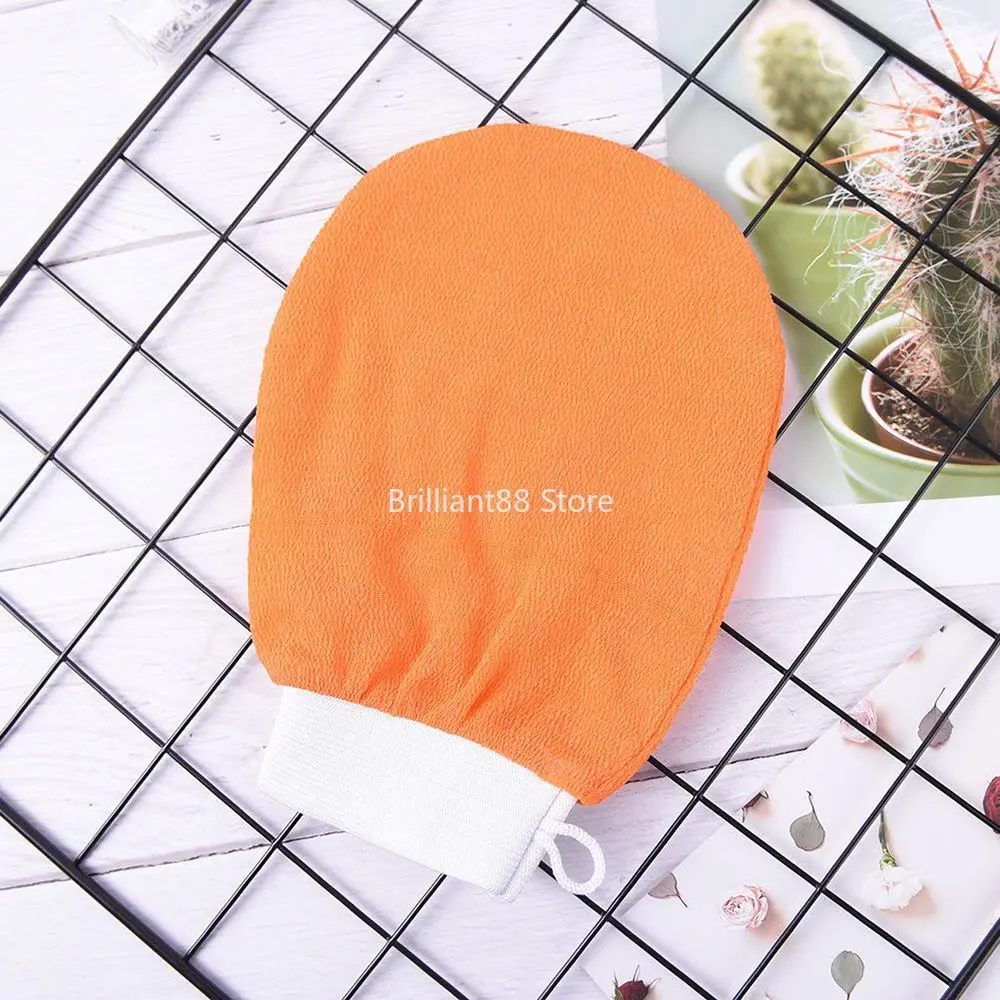 

Bathhouse Exfoliating Bathing Gloves Exfoliating Body Facial Massage Exfoliating Gloves Random Color Shower Washing Face Scrub