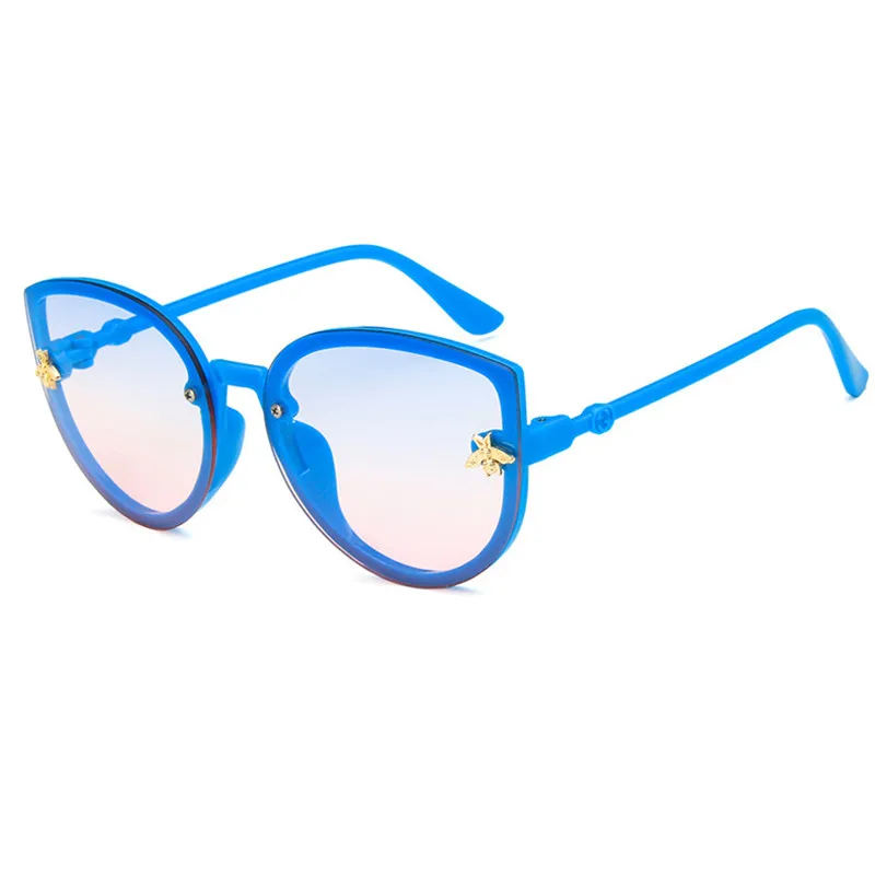 2021 Роскошные пчелка Мода для детей солнцезащитные очки мальчиков и девочек