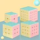 Магический куб SENGSO 2x2x2 3x3x3 4x4x4 5x5x5 макарон, игрушки для детей 6 лет, обучающая математическая игра, новогодний подарок, Cubo Magico