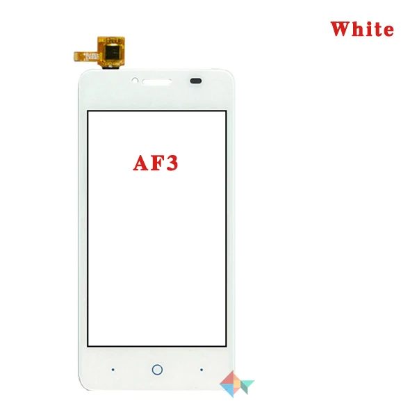 Высокое качество для zte Blade AF3 T221 A5 Pro или для zte Blade GF3 T320 V831 сенсорный экран дигитайзер Передняя стеклянная линза сенсорная панель - Цвет: AF3 White No Tool