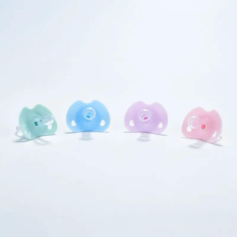 Силиконовая соска для новорожденных соски пустышки мальчиков и девочек Плоская