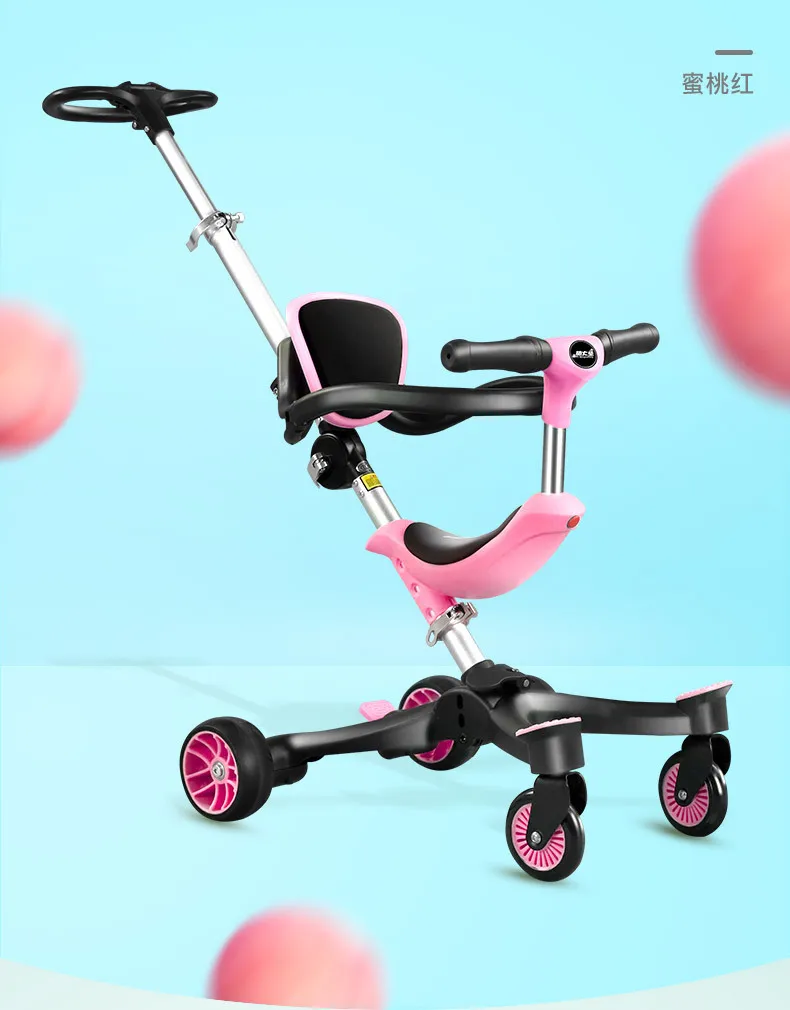 

children's light folding baby stroller, baby stroller, magic ware, children's four-wheel cart