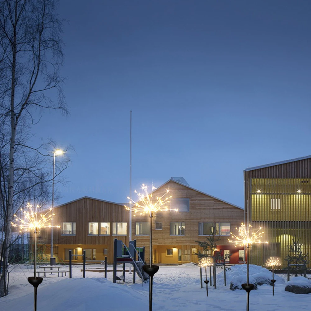 Гирлянда на солнечных батареях светодиодная для украшения сада лужайки двора USJ99