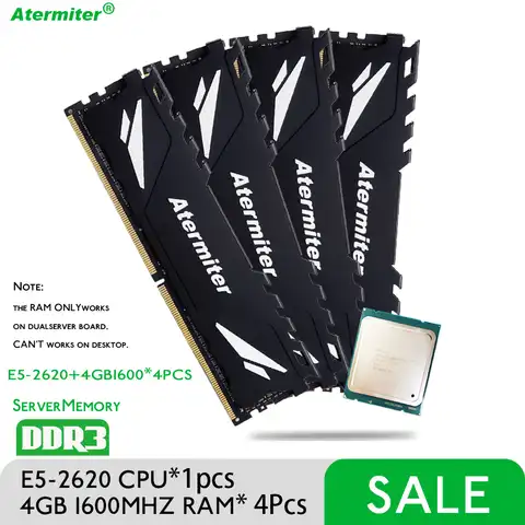 Память DDR3 Reg ECC, память 4 Гб 1600 МГц * 4 X79 16 ГБ с процессором Intel Xeon E5 2620 2640 2689 2620 V2 2630 V2 2650 V2 LGA 2011
