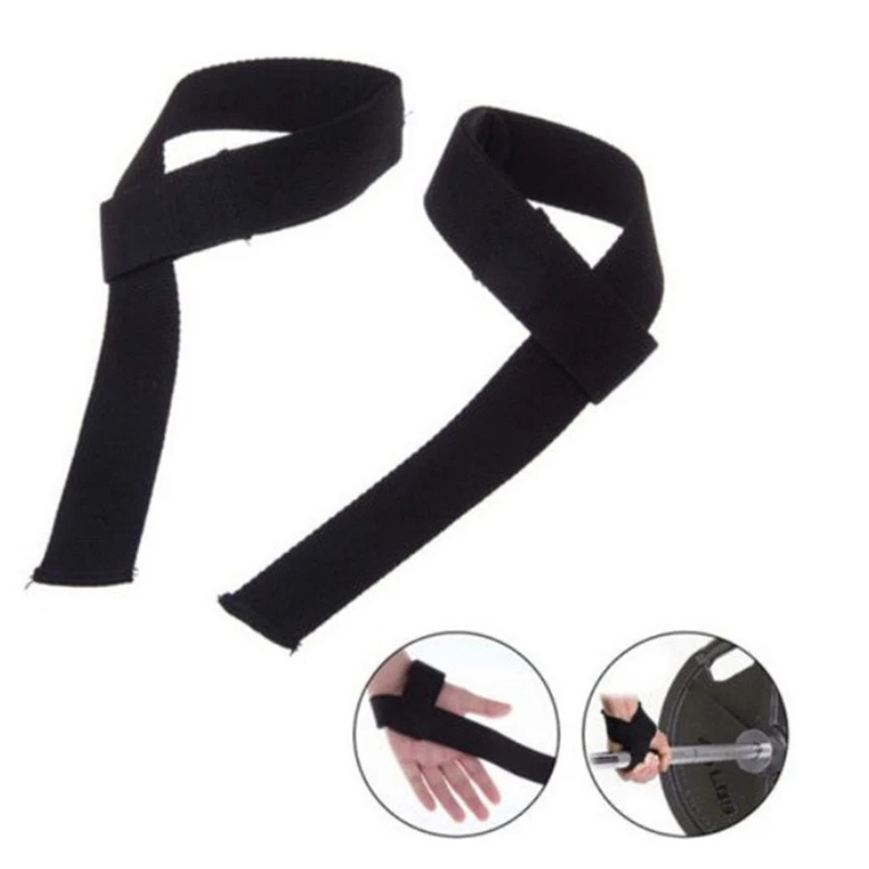 1 пара спортзал подъем ремни тяжелая атлетика наручный ремень бодибилдинг