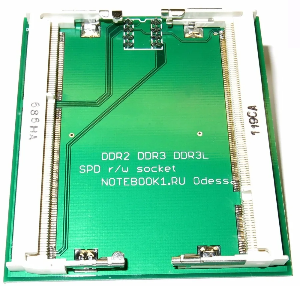 Ноутбук DDR2 DDR3 DDR3L SPD eeprom Адаптер для программиста