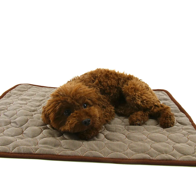 

Dog Cooling Mat Pet Cooling Pads for Dogs Washable Dog Cooling Mat Ice Silk Pet Self Cooling Pad