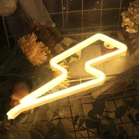 neon sign lightning batteryusb operated clouds lightning moon neon led sign for childrens room party home bar gift decoration