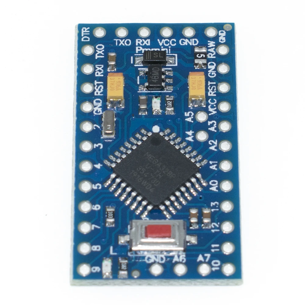 100 шт. с Загрузчиком ATMEGA328P Pro Mini 5 в 16 МГц/3 3 В 8 МГц 328 ATMEGA328 | Электронные компоненты и