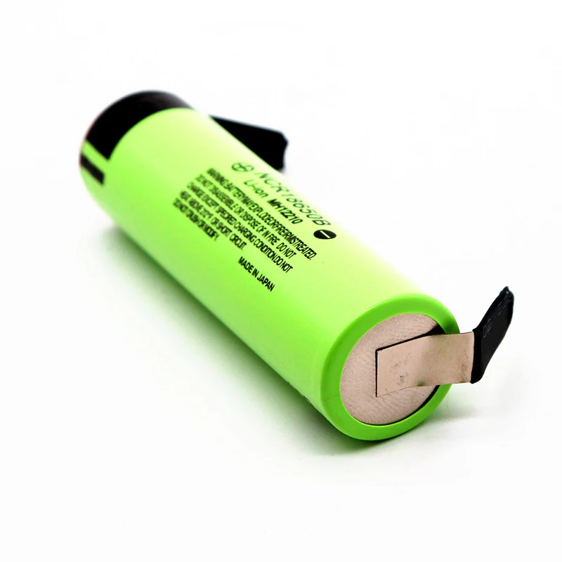 NCR18650B 3,7 v 3400mah 18650 литиевая аккумуляторная батарея Сварка никель листовые батареи