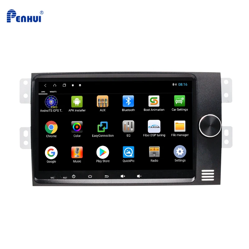 Автомобильный мультимедийный плеер с 9 &quotAndroid DVD GPS для kia Borrego (2017 ) восьмиядерным