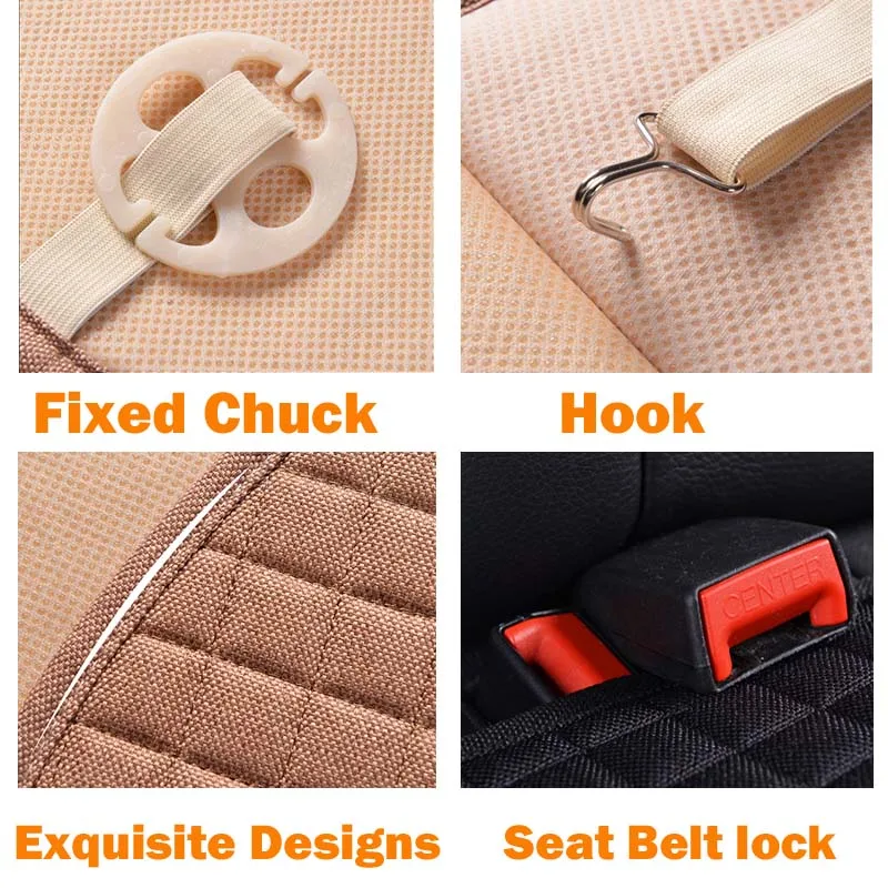 Чехол для сиденья автомобиля льняной чехол тканевый защитный автомобильного