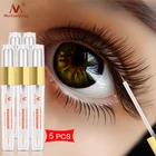 5 шт.лот Усилитель роста ресниц естественная медицина лечение ресниц сыворотка тушь для ресниц сыворотка для наращивания бровей