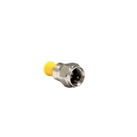1pc new f male plug to sma female jack rf coax adapter convertor straight goldplated wholesale