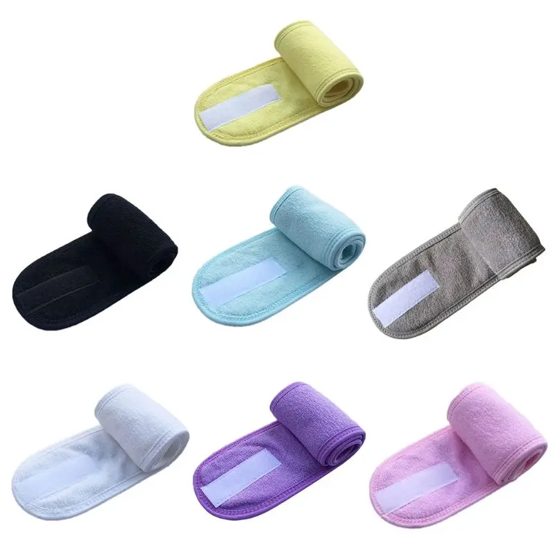 Для женщин спа ванны душа для мытья лица эластичная головка тюрбан девушек