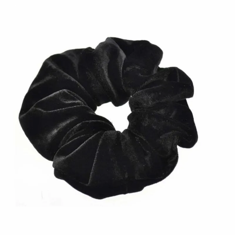 Бархатная резинка для волос женщин и девушек эластичная Женская завязывания