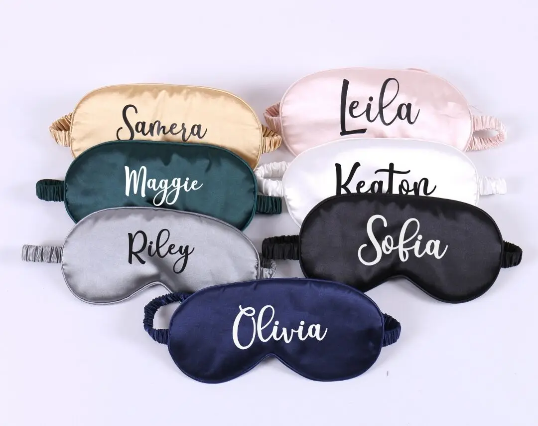 Маска для глаз добавляет любой текст! На заказ сна маска изготовленные на с