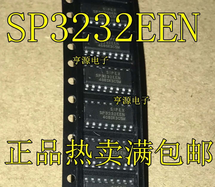 100% оригинальный новый в наличии 5 шт./лот SP3232 SP3232ECN SP3232EEN RS232 3 в-5 лапками