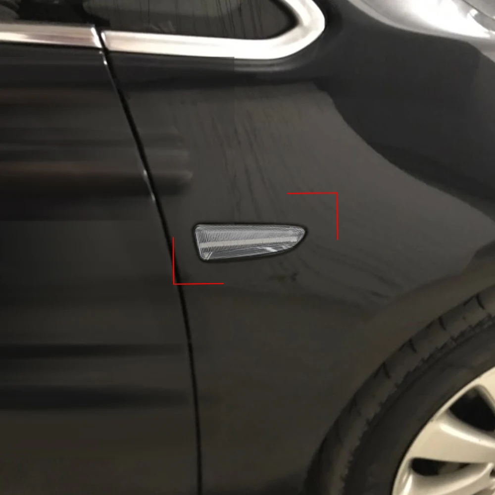 2 шт. динамический светодиодные боковые габаритные фонари 12V течет сигнала