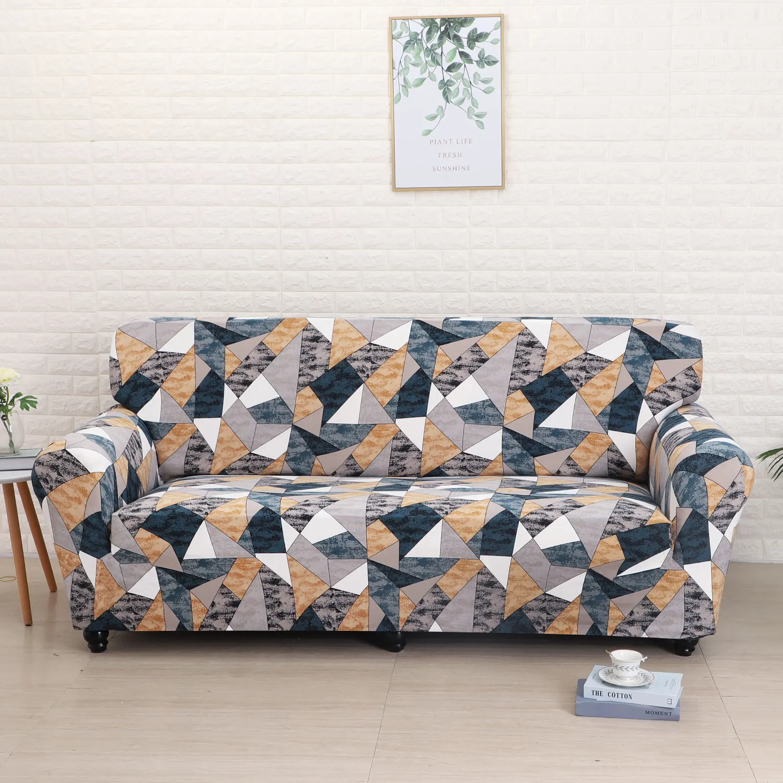 

Geometric Elastic Sofa Cover for Living Room Sectional Corner Sofa Slipcover Couch Cover Chair Protector Home Decor 1/2/3/4-seat