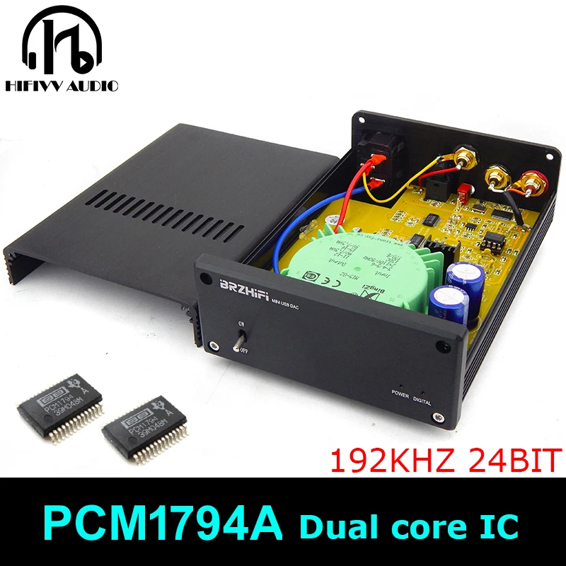 Аудио двойной PCM1794 HiFi DAC оптический коаксиальный 24 бит PCM1794A OPA1612 OPAMP для аудио CD