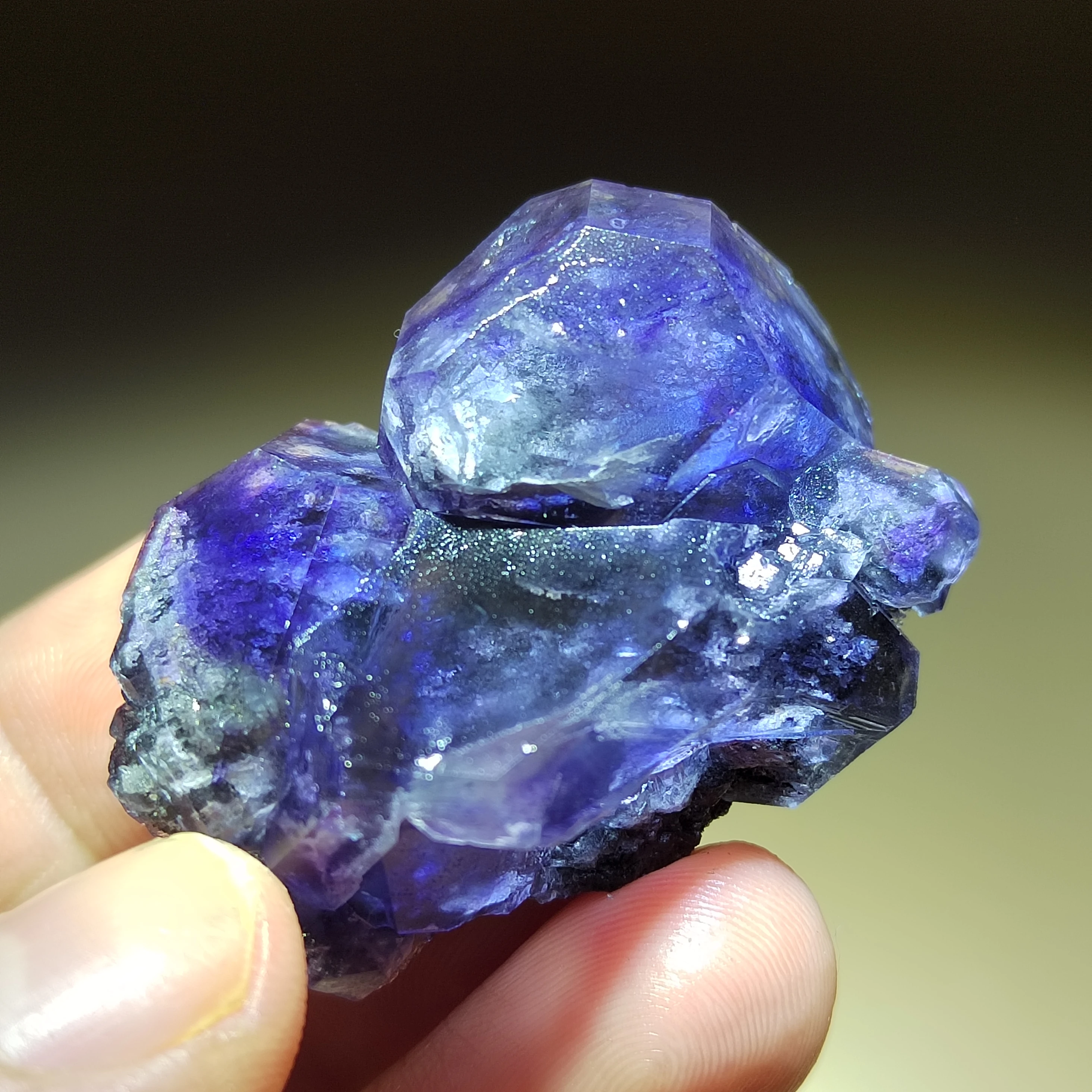 

34,7 натуральный редкий однозернистый фиолетовый флюорит образец кристаллического минерала, исцеляющая энергия ауры, украшение для дома