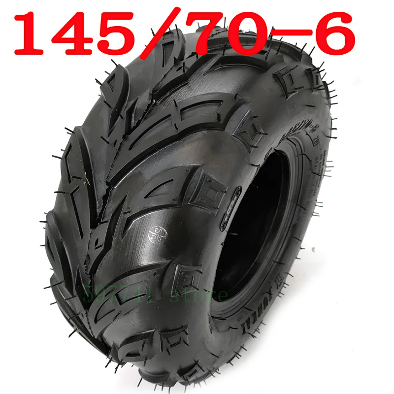 Высококачественная бескамерная шина 145 / 70 6l для четырехколесного квадроцикла
